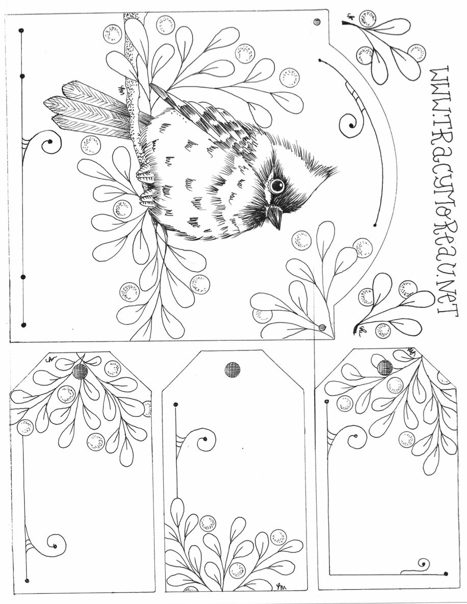 Sweet Cardinal FREE Printable